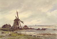 AA 036
<br/>
Molen ten noorden van Haarlem
<br/>
<em>Eymer, Arnoldus Johannes (1803-1863)</em>